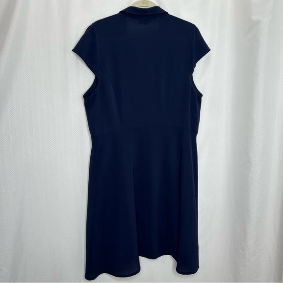 ModCloth blue button up midi dress - Picture 6 of 6